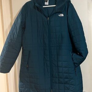 The North Face Women's Blue Quilted Jacket